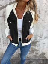 Phoebe™ - Modern Jacket with Denim