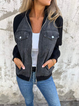 Phoebe™ - Modern Jacket with Denim