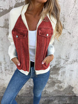 Phoebe™ - Modern Jacket with Denim